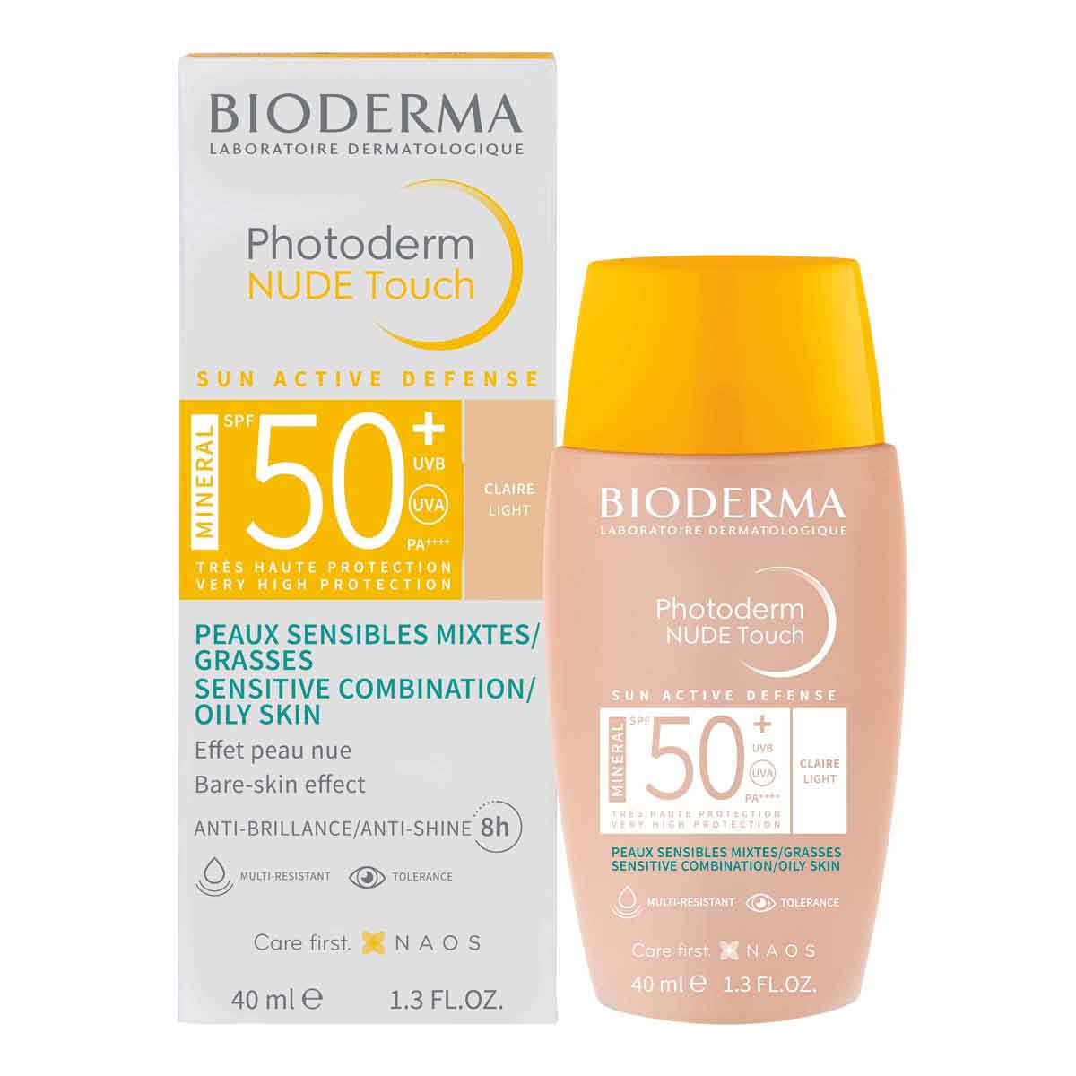 Bioderma Photoderm Nude Touch 50 Claire x 40ml