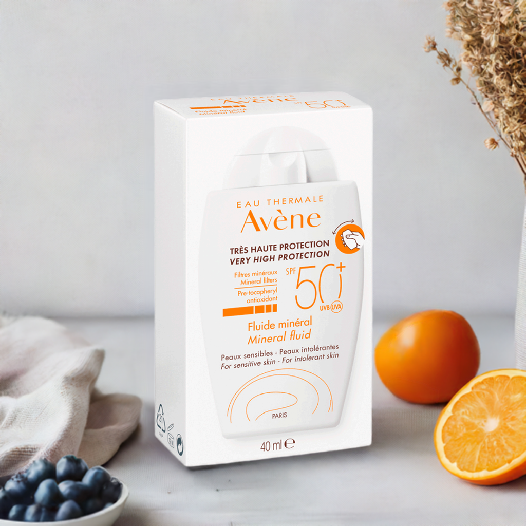 Bloqueador Avene Fluido Mineral 40ml