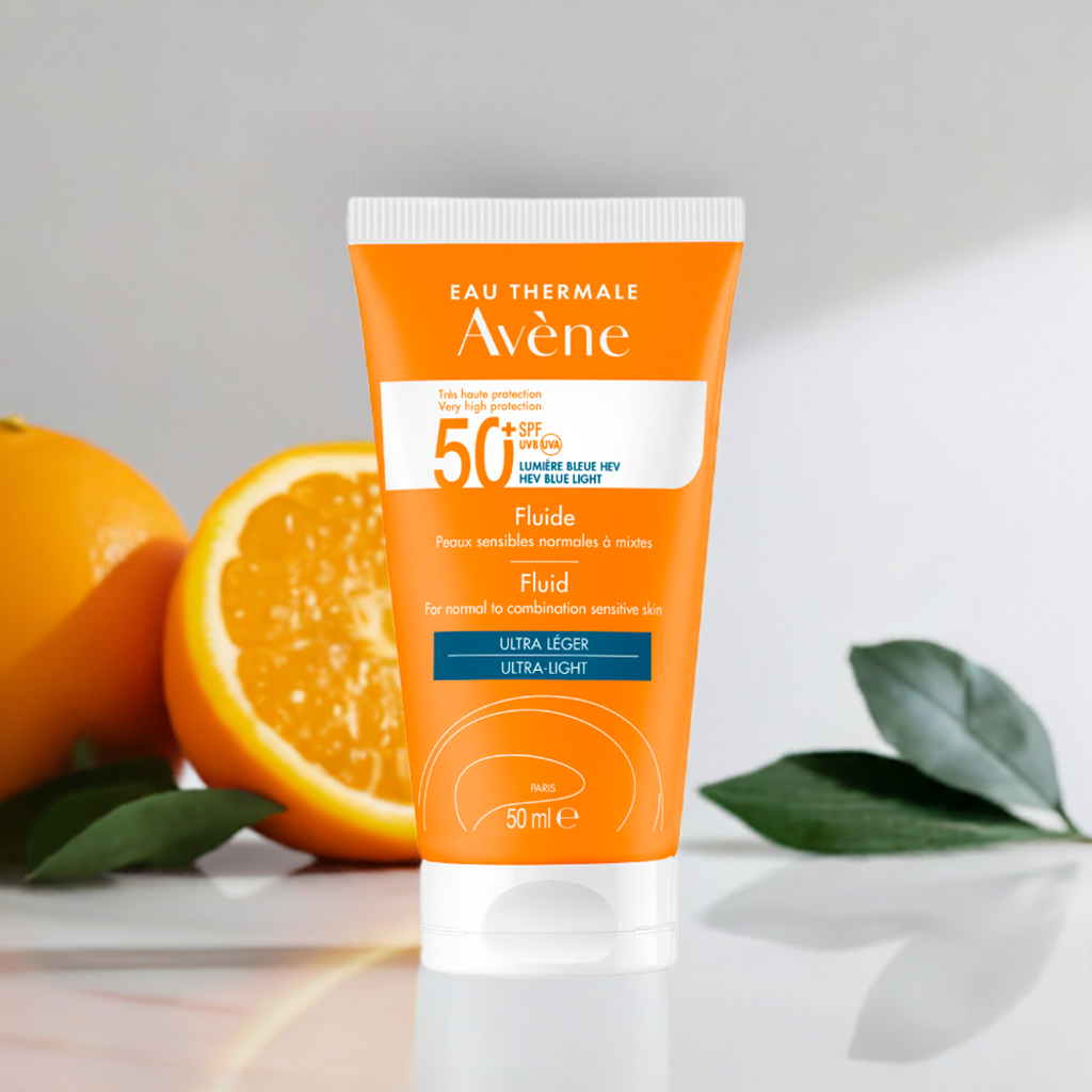 Bloqueador Avene Fluido SPF50+ 50ml