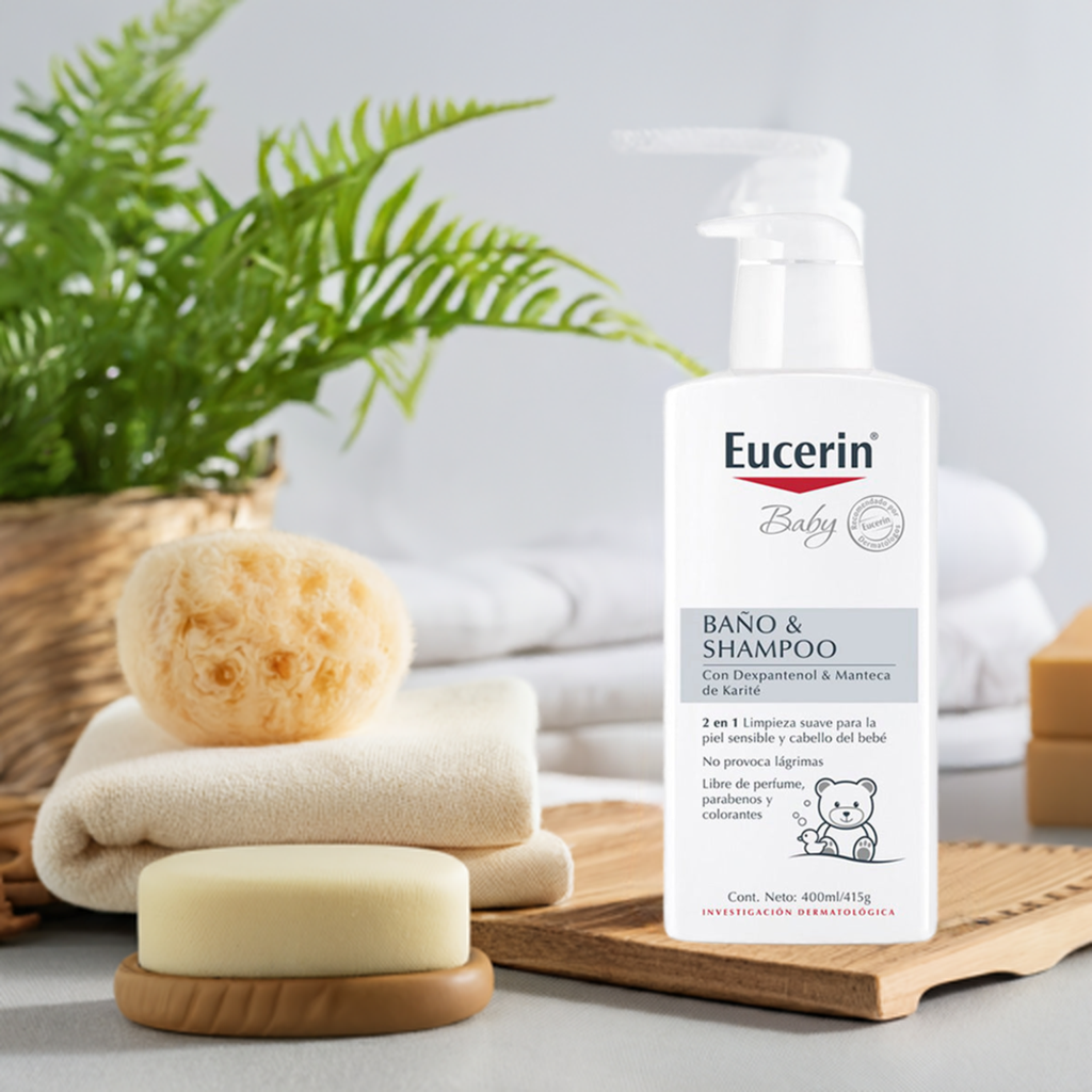 EUCERIN Baby Baño & Shampoo x 400 ml