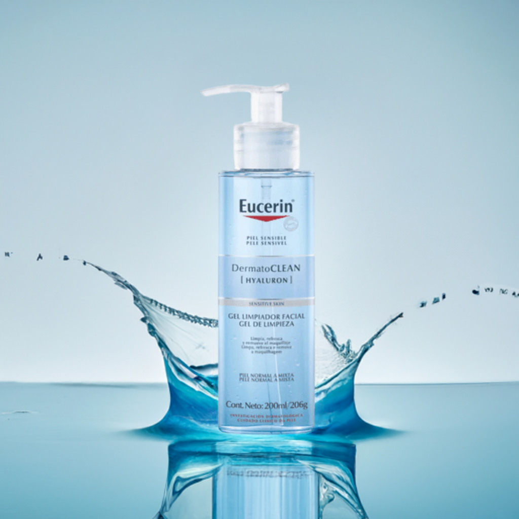 EUCERIN Dermatoclean + Hyaluron Gel x 200ml
