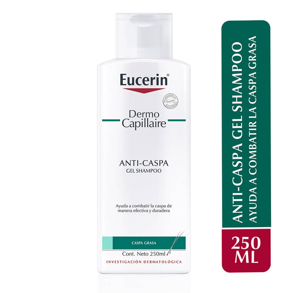 EUCERIN Shampoo Dermo Anti-Caspa Grasa x 250 ml