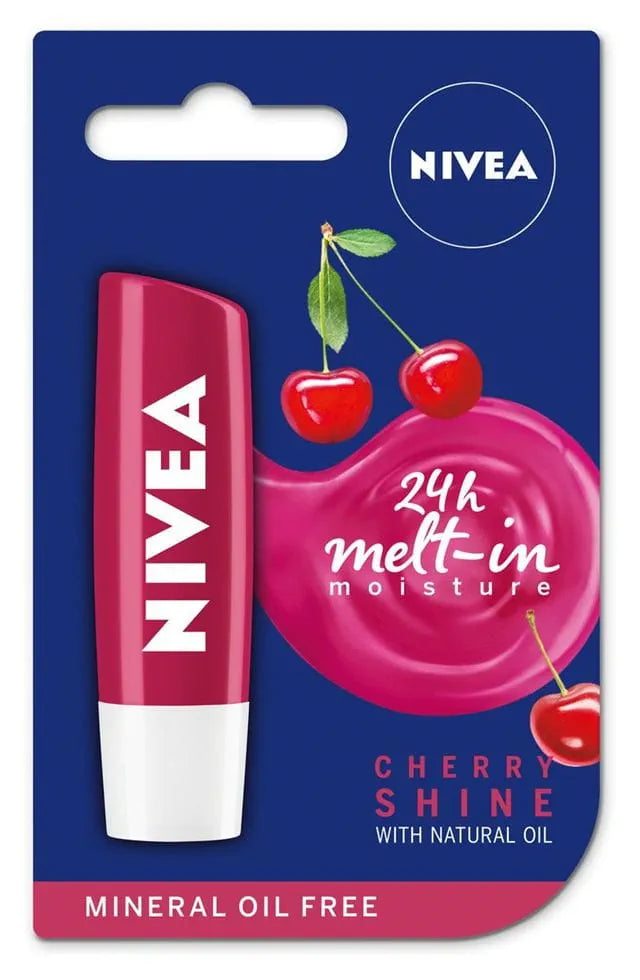 NIVEA Lipstick Fruity Cereza x 4G