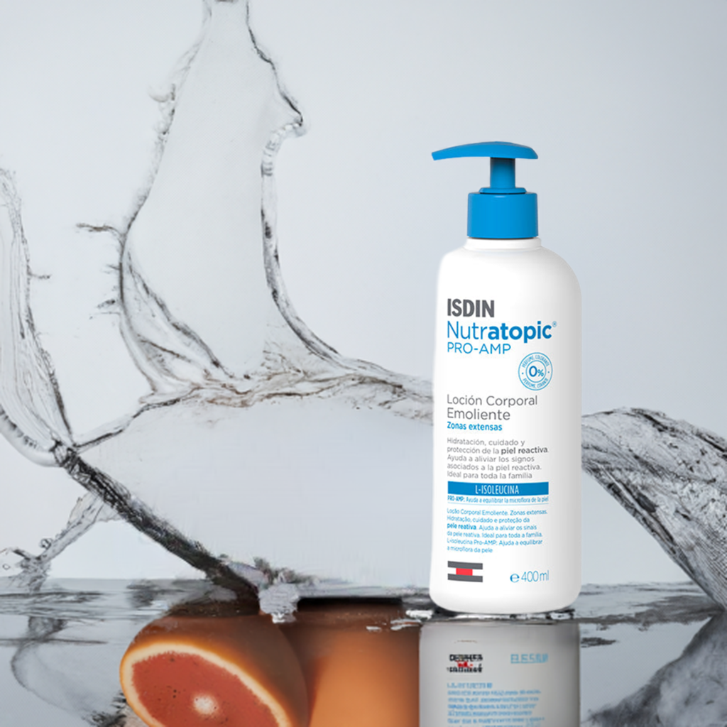 Isdin Nutratopic PRO-AMP Loción Corporal Emoliente x 400ml