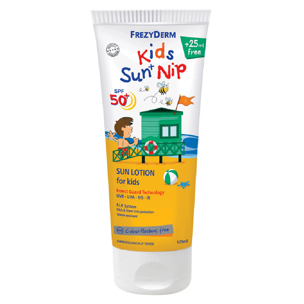 Frezyderm Kids Sun + Nip SPF 50+ 175ml Protector Solar