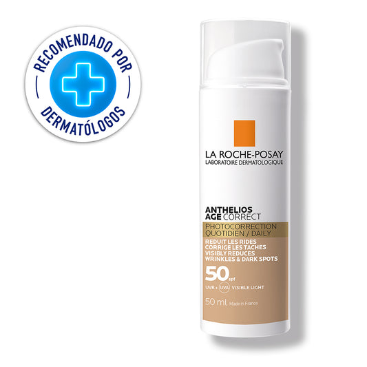 Protector Solar Anti-arrugas Anthelios Age Correct con Color FPS 50 50ml