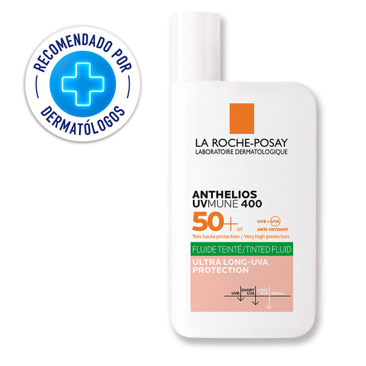 Protector Solar Anthelios UVMune 400 Fluido con color FPS 50+ 50ml