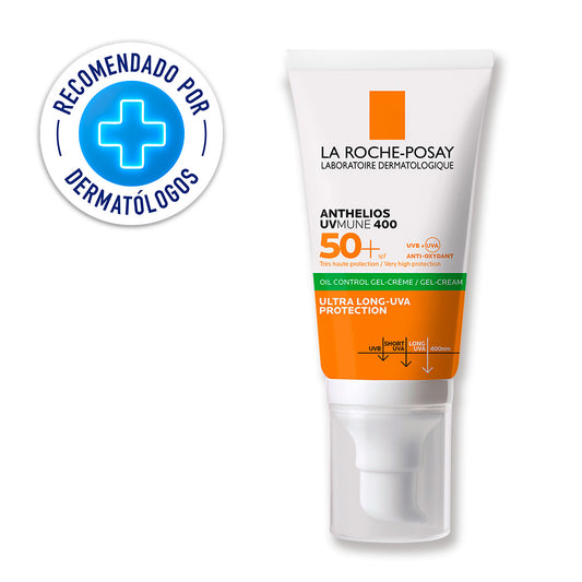 Protector Solar Anthelios UVMune 400 Crema Hidratante FPS 50+ 50ml