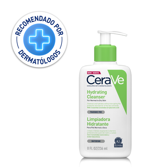 Cerave Hydrating Cleanser 8OZ 236ml Limpiadora Hidratante