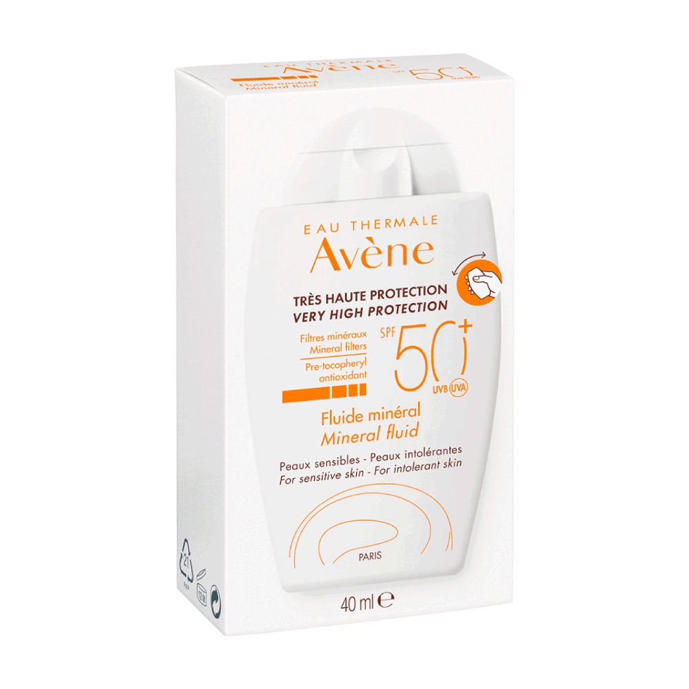 Avene Solar Fluido Mineral SPF50+ 40ml