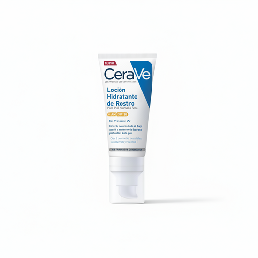 CeraVe Loción Hidratante de Rostro SPF50 x 52 ml