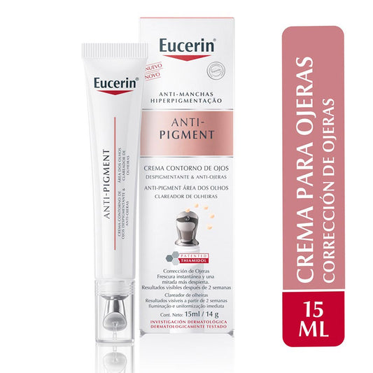 EUCERIN Antipigmento Contorno Ojos/Antiojeras x 15ml