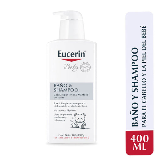 EUCERIN Baby Baño & Shampoo x 400 ml