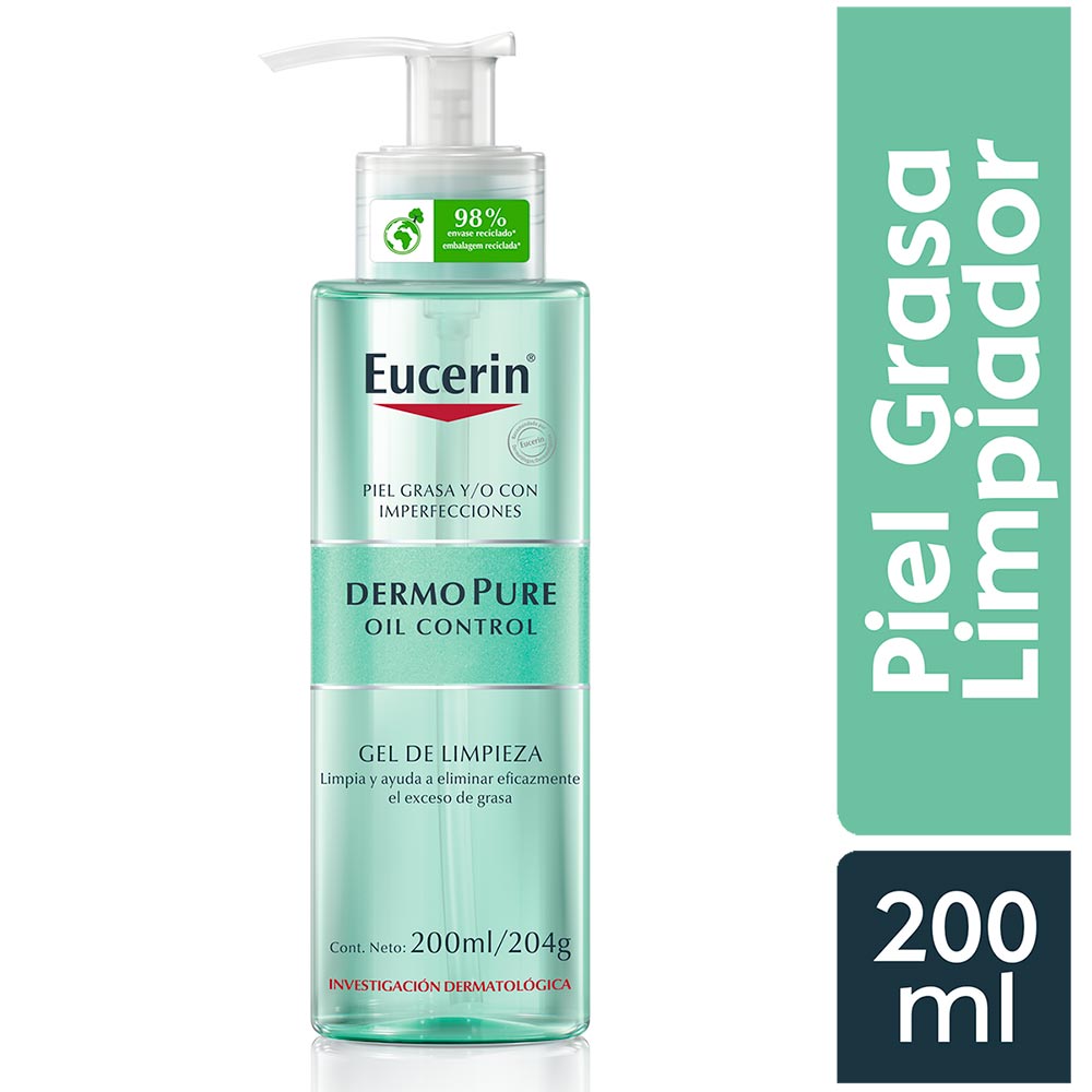 EUCERIN Dermopure Gel limpiador 200ml