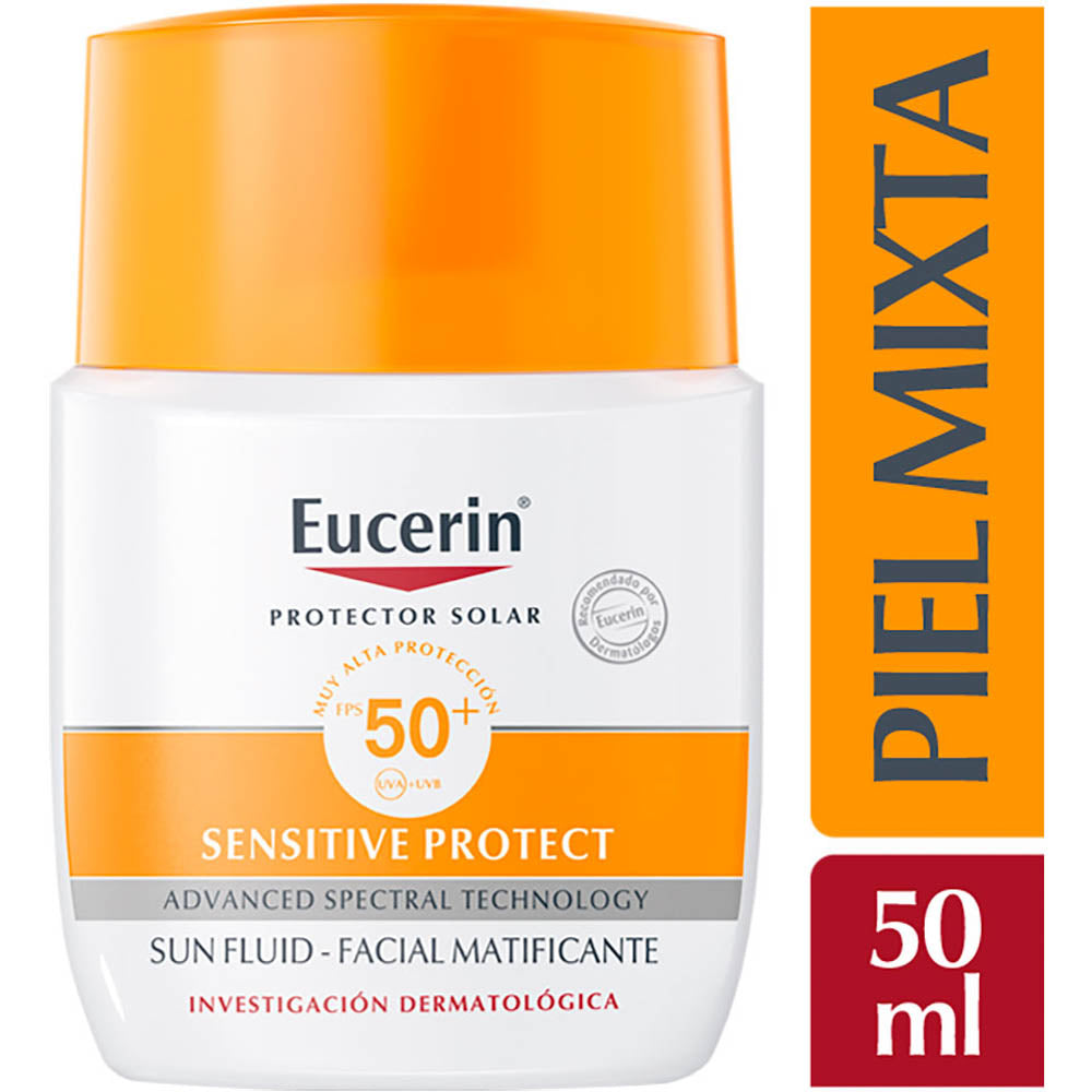 EUCERIN Sun Fluido Matificante FPS50 x 50ml
