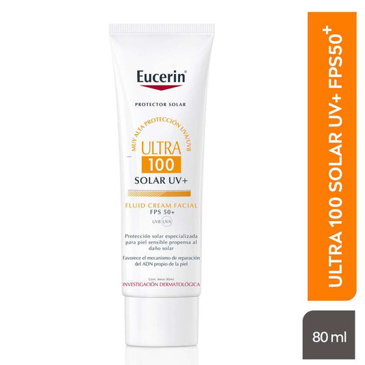 Eucerin Sun Ultra 100 Fluid FPS50 x 80ml