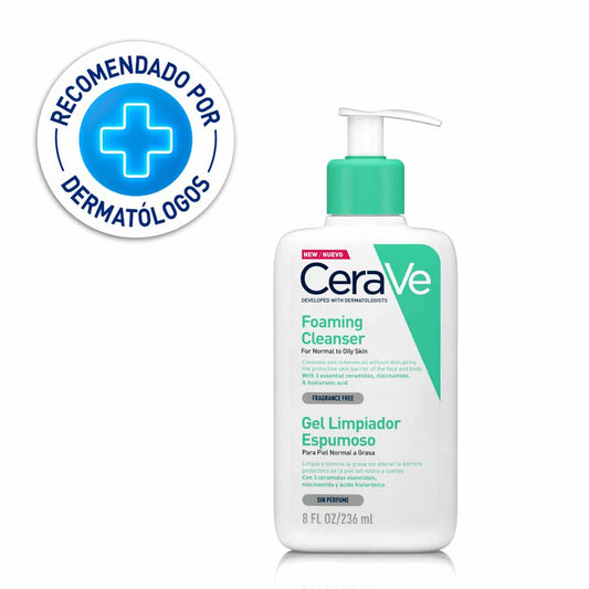 CERA VE GEL LIMPIADOR ESPUMOSO  X 236 ML