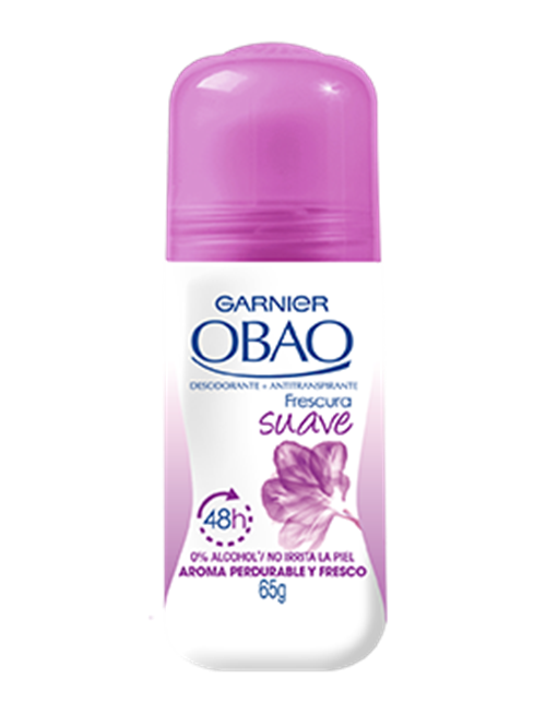 DESODORANTE MUJER ROL GARNIER OBAO X 65GR