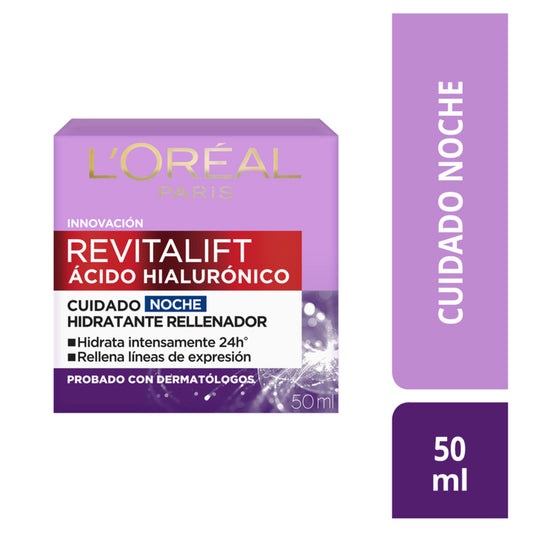 REVITALIFT ACIDO HIALURÓNICO NOCHE X 50 ML