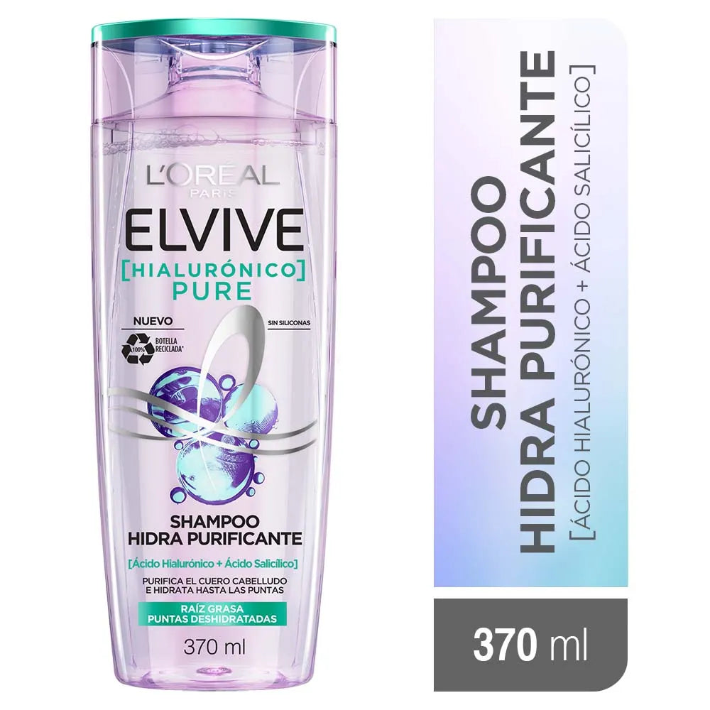 SHAMPOO ELVIVE ARCILLA PURIFICANTE X 370ML