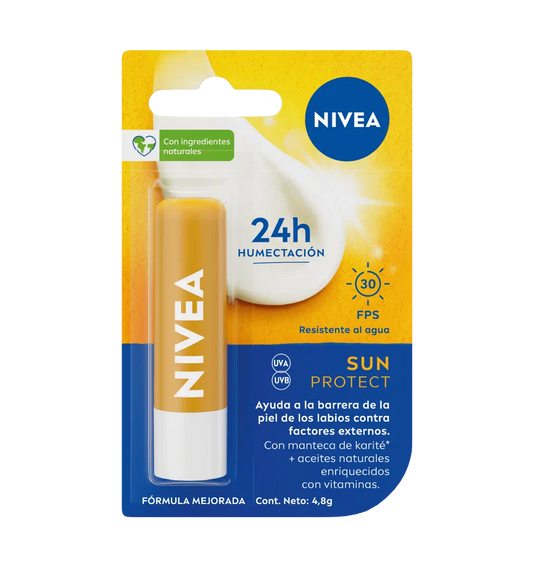 NIVEA Lipstick Sun Protect FPS 30 x 4.8G