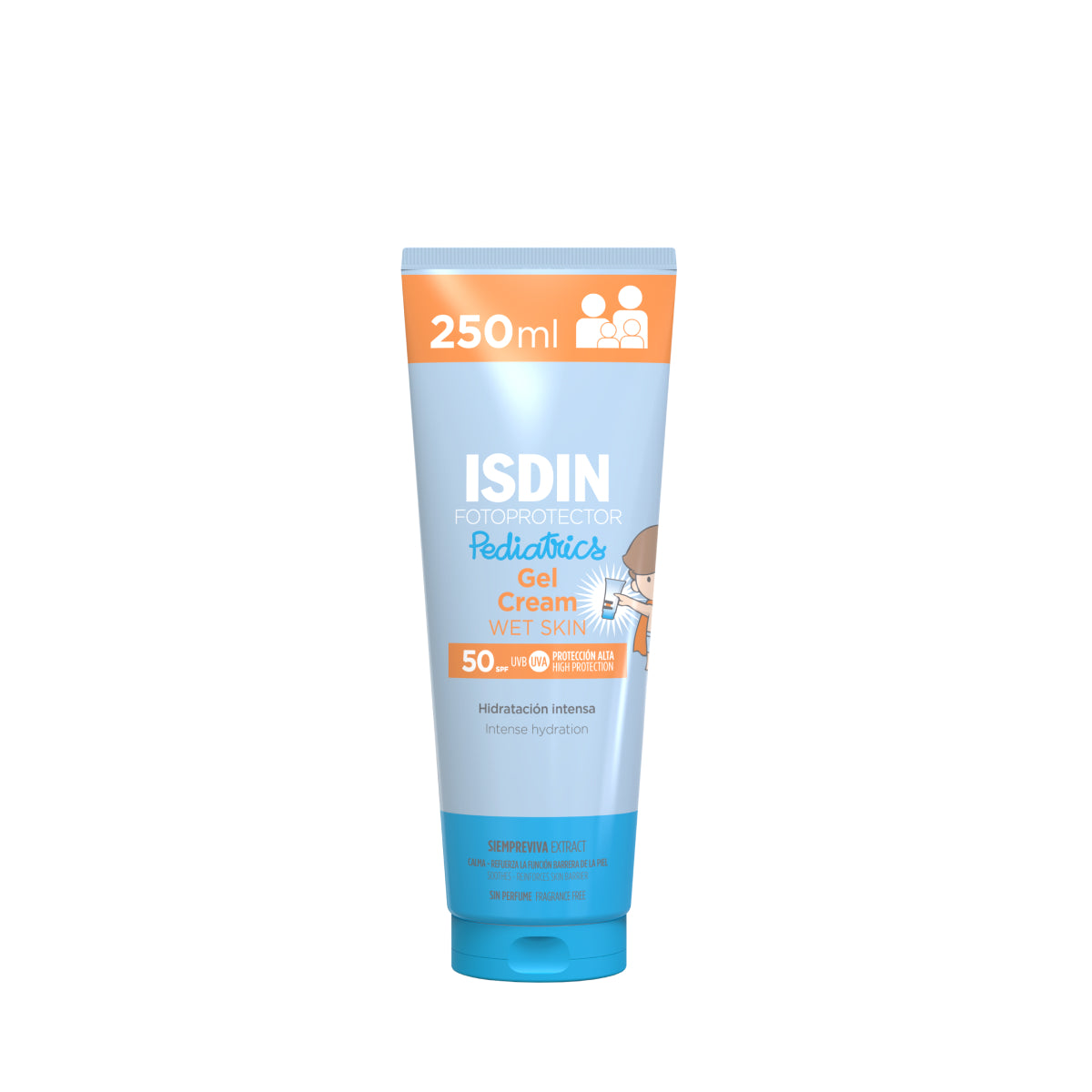 Isdin Fotoprotector Gel Cream Pediátrico  FPS50 x 250 ml
