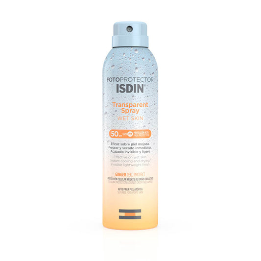 Isdin Fotoprotector Transparent Spray Wet Skin x 250 ml