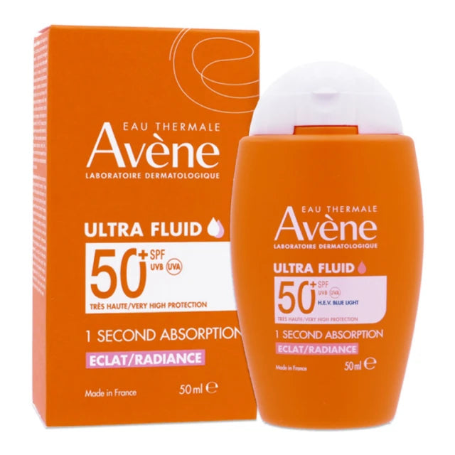 Bloqueador Avene Ultra Fluid Radiance SPF50 x 50ml